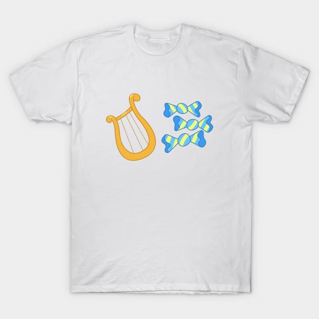 My little Pony - BonBon + Lyra Hearstrings Cutie Mark T-Shirt by ariados4711